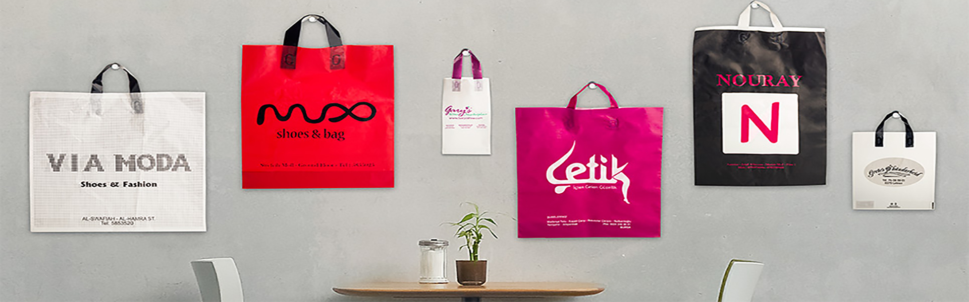 Yumuşak Saplı Plastik Çantalar